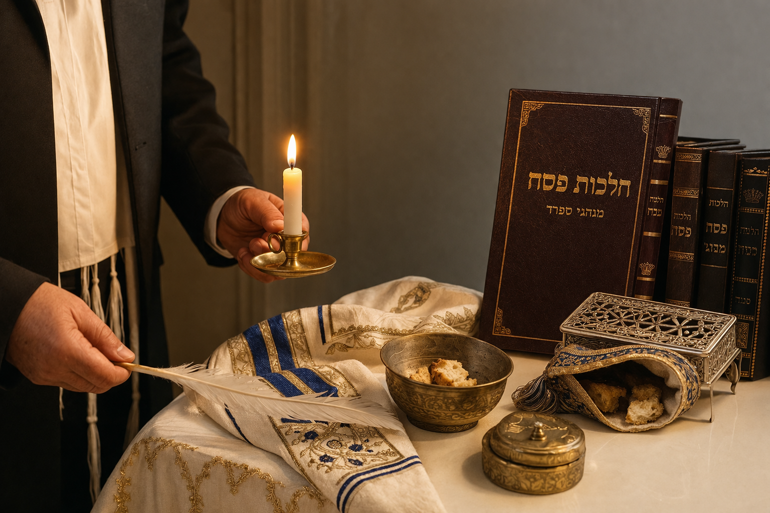 Hilkhot Pessah : la recherche du Hamets (Bedikat Hamets) selon la tradition séfarade