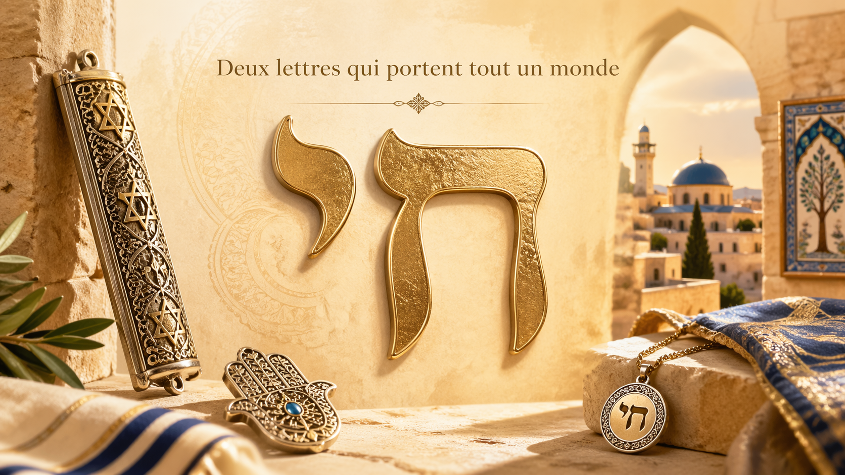 Le Haï (חי) : bien plus que deux lettres, un souffle de vie éternel