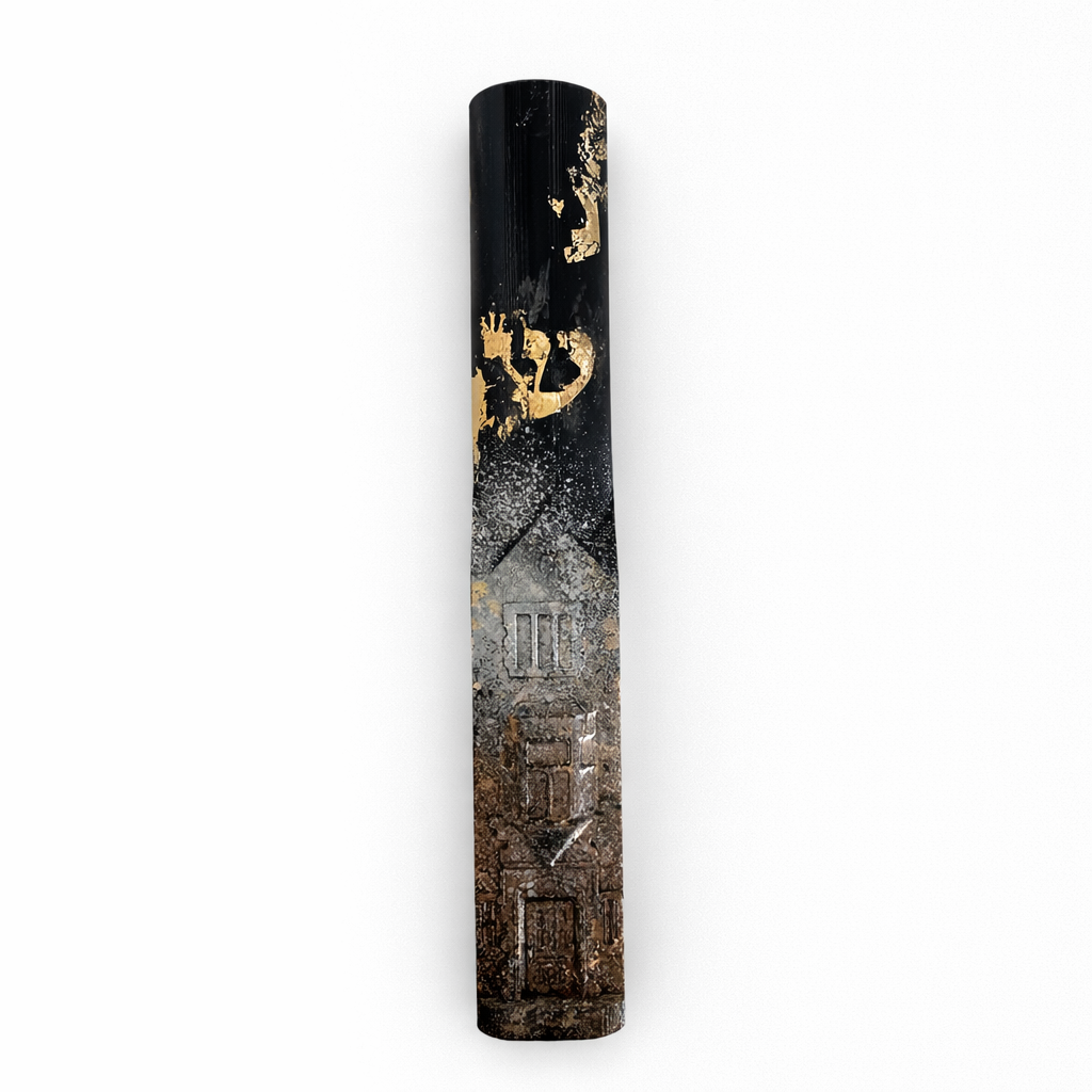 Mezouza 770 Habad Loubavitch – Judaïca Artisanal Personnalisé