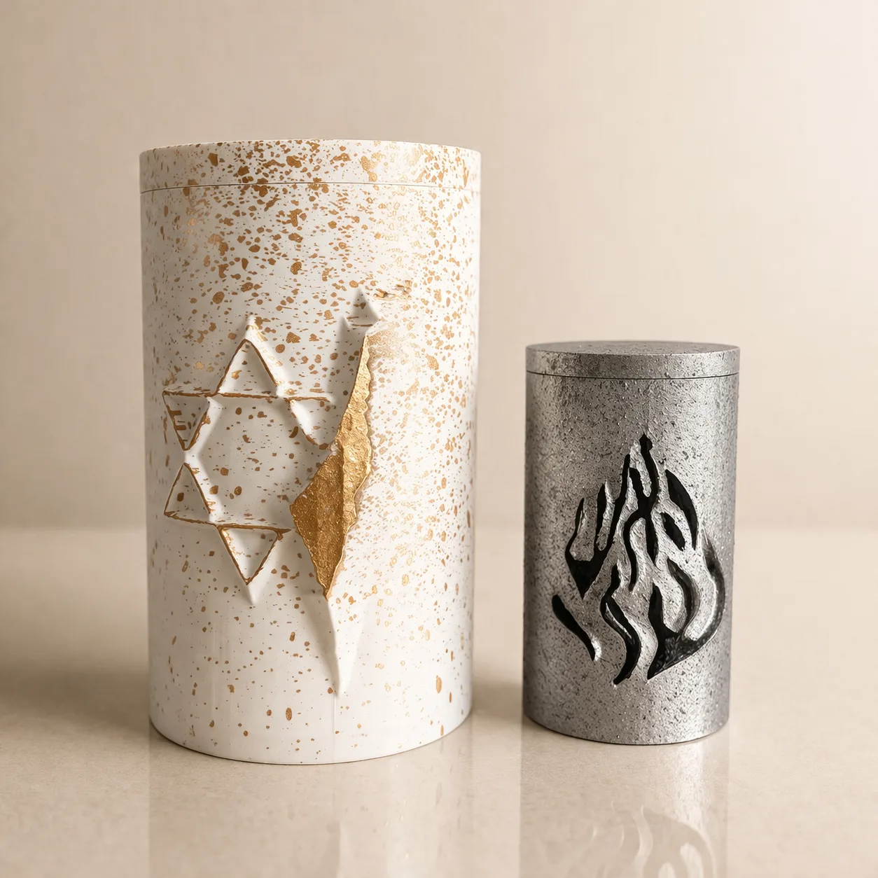 Boîte à Tsédaka Maguen David & Terre d'Israël – Aesh Sheli 2